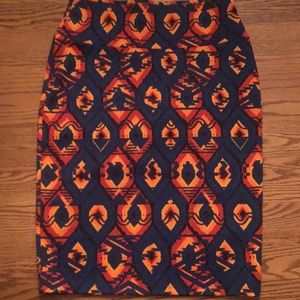 VGC LuLaRoe Cassie Pencil Skirt